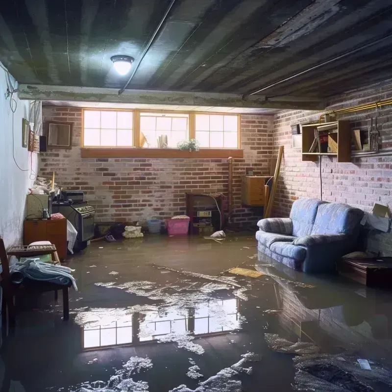 Flooded Basement Cleanup in Cowarts, AL